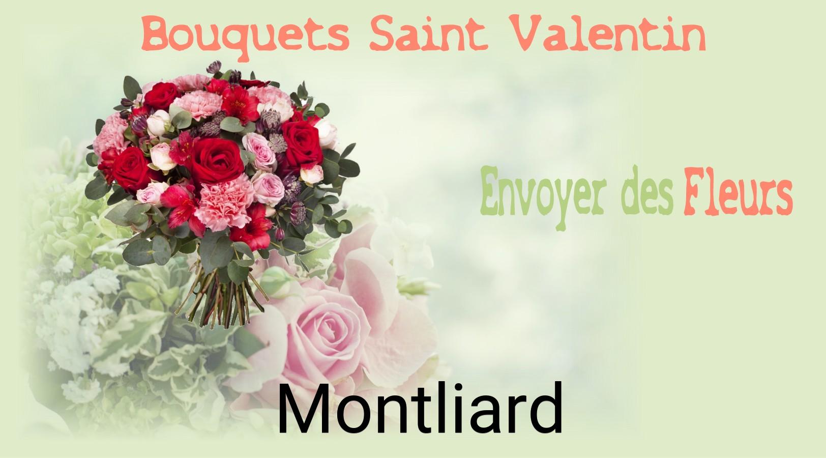 Roses de Saint-Valentin livrées à Montliard